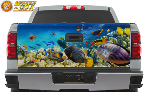 Deep Sea Tailgate Wrap