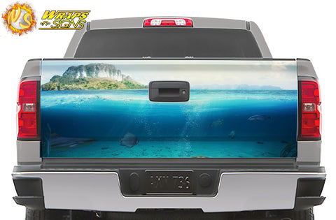 Ocean Floor Tailgate Wrap