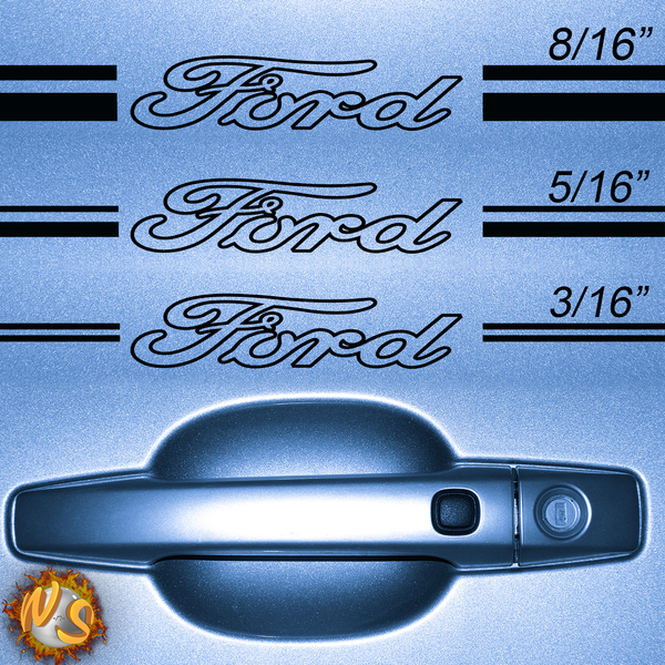 Ford Script Pinstripe Kit 1033 – Wraps n Signs