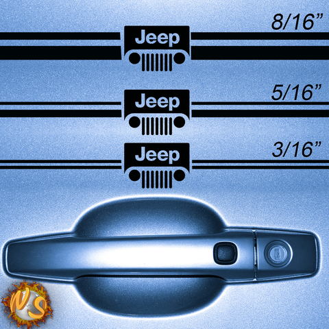 Jeep 2 Pinstripe Kit 1032