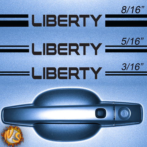 Jeep Liberty Pinstripe Kit 1039
