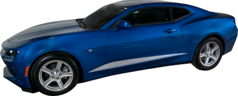 Chevrolet Camaro Graphics- Teardrop With Pinline