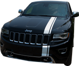 Jeep Grand Cherokee Graphics- Rally Stripe