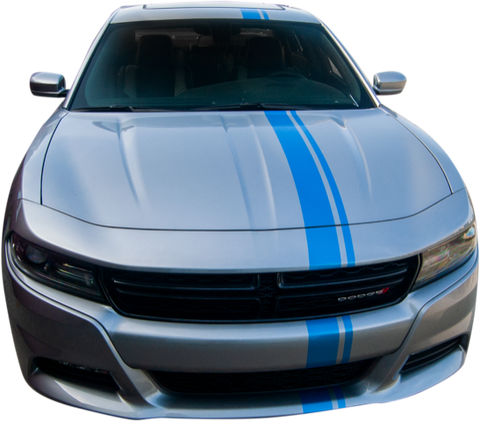 Dodge Charger Graphics- Euro Rally Stripe